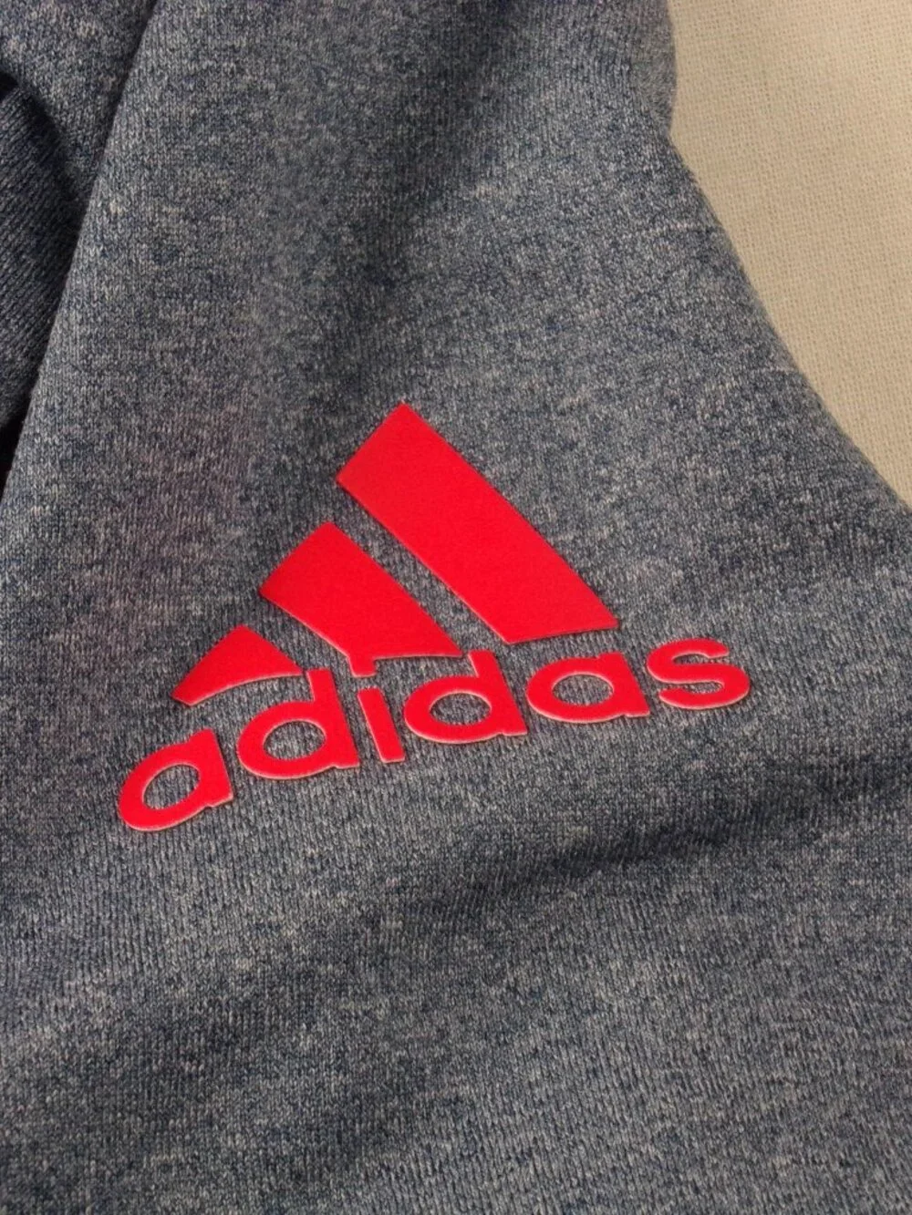Adidas Adizero Full Zip Jacket XL Blue Logo Wicking Zip Pockets
